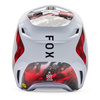 Kask cross FOX V1 KAIROS WHITE/FLUO RED biały czerwony fluo