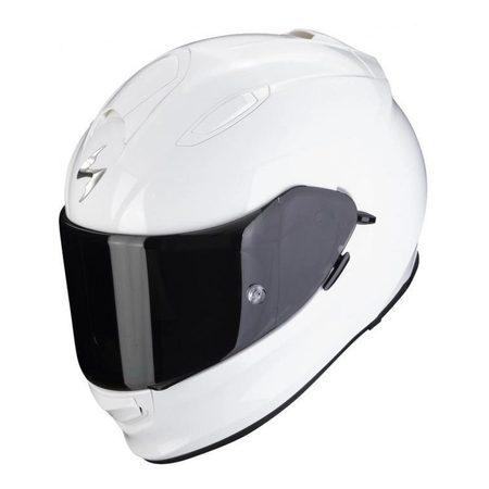 Kask integralny SCORPION EXO 491 SOLID WHITE biały