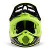 Kask cross FOX V3 REVISE RED/YELLOW żółty fluo czerwony czarny