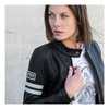 Kurtka skórzana damska SPIDI VINTAGE LADY ICE/BLACK czarny szary