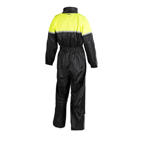 Kombinezon przeciwdeszczowy SECA MONSUN czarny żółty fluo