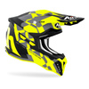 Kask cross AIROH STRYCKER XXX YELLOW MATT żółty fluo szary czarny