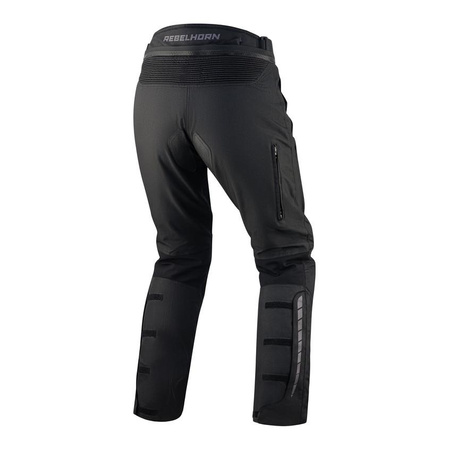 Spodnie tekstylne damskie REBELHORN HIKER III LADY BLACK/GREY czarny szary