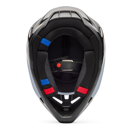 Kask cross FOX V3 TINE BLACK czarny