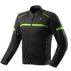 Kurtka tekstylna REBELHORN ECHO BLACK/FLUO YELLOW czarny żółty fluo
