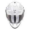 Kask integralny SCORPION ADF-9000 AIR SOLID PEARL WHITE biały