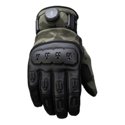 Rękawice miejskie KNOX ORSA TEXTILE OR4 SAGE GREEN zielony czarny