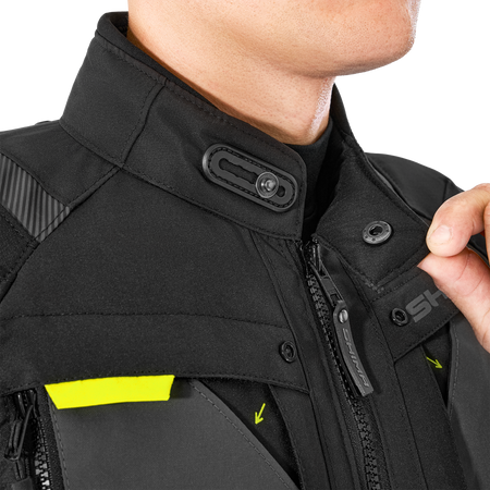 Kurtka tekstylna SHIMA HERO 2.0 MEN FLUO czarny szary żółty fluo