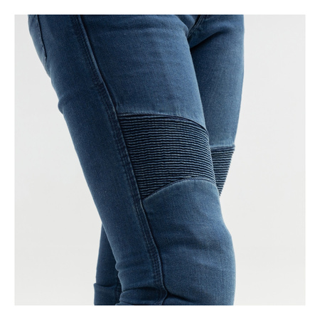 Jeansy motocyklowe damskie BROGER AURA LADY BLUE niebieski