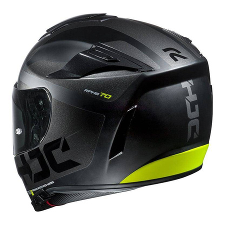 Kask integralny HJC R-PHA 70 BALIUS GREY/BLACK szary czarny żółty