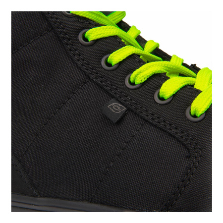 Buty krótkie OZONE TOWN BLACK/FLO YELLOW czarny żółty fluo