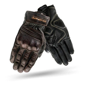 Rękawice szosowo-turystyczne SHIMA AVIATOR DARK brązowy czarny