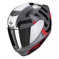 Kask integralny SCORPION EXO-391 AROK GREY/RED/BLACK szary czerwony czarny