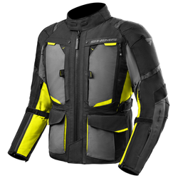 Kurtka tekstylna SHIMA HERO 2.0 MEN FLUO czarny szary żółty fluo