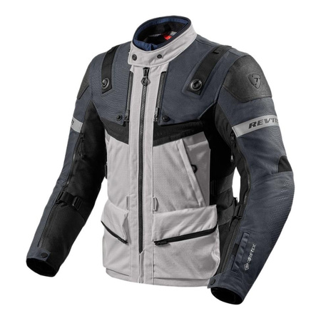 Kurtka tekstylna REVIT DEFENDER 3 GTX SILVER/ANTHRACITE srebrny szary czarny