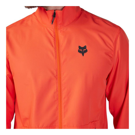 Kurtka przeciwdeszczowa FOX RAMGER WIND ORANGE FLAME pomarańczowy