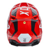 Kask cross FOX V2 MERZ FLUORESCENT RED czerwony fluo biały czarny