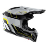 Kask cross AIROH AVIATOR 3 LEADER YELLOW GLOSS szary czarny żółty