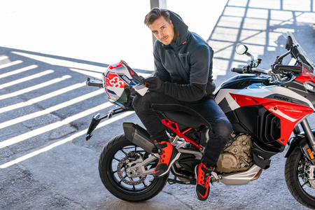 Bluza motocyklowa SHIMA DAYBREAKER MEN GREY szary