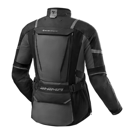 Kurtka tekstylna damska SHIMA HERO 2.0 LADY BLACK czarny