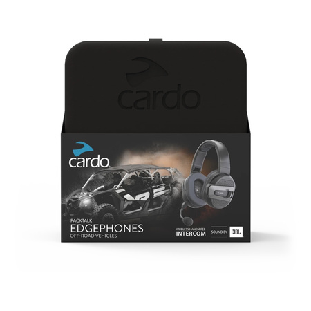 Interkom uniwersalny CARDO EDGEPHONES ORV SINGLE czarny
