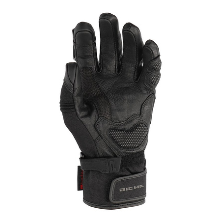 Rękawice zimowe damskie RICHA ATLANTIC GORE-TEX LADY BLACK czarny
