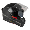 Kask integralny NZI GO RIDER STREAM DUO SOLID BLACK RED MATT czarny czerwony