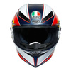 Kask integralny AGV CORSA R SUPERSPORT BLUE/WHITE/RED niebieski czerwony żółty biały