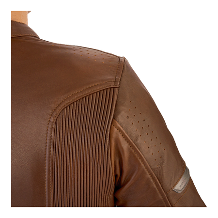 Kurtka skórzana SHIMA HUNTER+ 2.0 BROWN brązowy