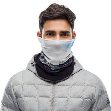 Chusta komin BUFF POLAR US PRIMALOFT MOUNT EVEREST BLUE BLACK