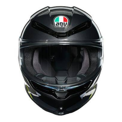 Kask integralny AGV K6 MINIMAL GREY/YELLOW FLUO szary żółty fluo czarny