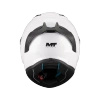 Kask integralny dziecięcy MT STINGER 2 KIDS PURE GLOSS WHITE biały