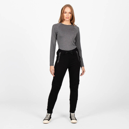 Jeansy motocyklowe KNOX SHIELD JOGGING BLACK czarny