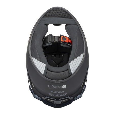 Kask integralny NZI TRENDY MATT BLACK czarny mat