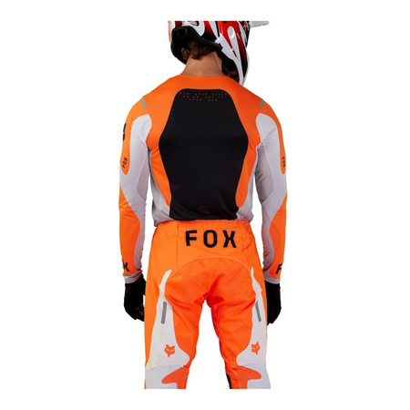 Bluza cross FOX FLEXAIR MAGNETIC FLUO ORANGE pomarańczowy fluo biały czarny