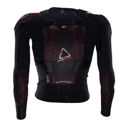 Koszulka z ochraniaczami dziecięca LEATT 4.5 HYBRID JUNIOR BLACK czarny