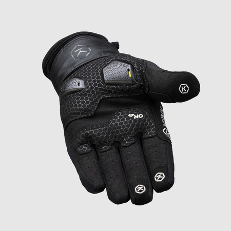 Rękawice miejskie KNOX ORSA TEXTILE OR4 BLACK czarny