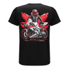 Koszulka T-shirt REBELRUSH MOTO SPORT BLACK czarny