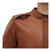 Kurtka skórzana SHIMA HUNTER+ 2.0 LIGHT BROWN brązowy