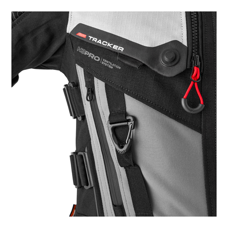 Kurtka tekstylna damska SHIMA TRACKER LADY LIGHT GREY szary