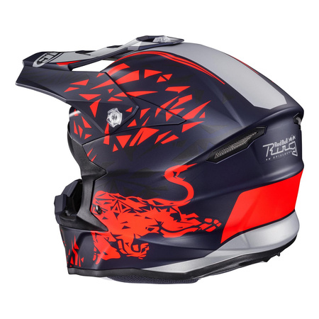 Kask cross HJC I50 RED BULL RING NAVY/RED granatowy czerwony