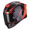 Kask integralny SCORPION EXO-R1 EVO AIR GAZ BLACK/RED czarny czerwony szary