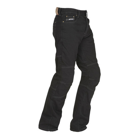 Jeansy motocyklowe FURYGAN D02 STRECH BLACK czarny