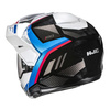 Kask szczękowy HJC I80 IMES WHITE/BLUE biały niebieski