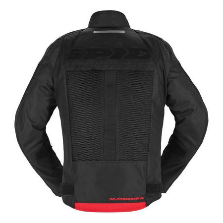 Kurtka tekstylna SPIDI PROGRESSIVE NET H2OUT BLACK czarny
