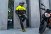 Buty motocyklowe krótkie Shima Edge Vent Men czarny-zółty fluo