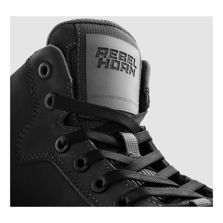 Trampki motocyklowe REBELHORN SPIKE WP BLACK czarny