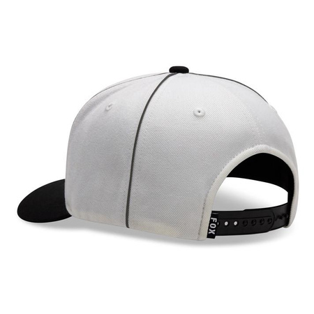 Czapka z daszkiem FOX SNAPBACK WHITE biały