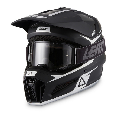 Kask cross LEATT KIT MOTO 3.5 BLACK czarny