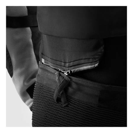 Jeansy motocyklowe REBELHORN FASTER BLACK czarny